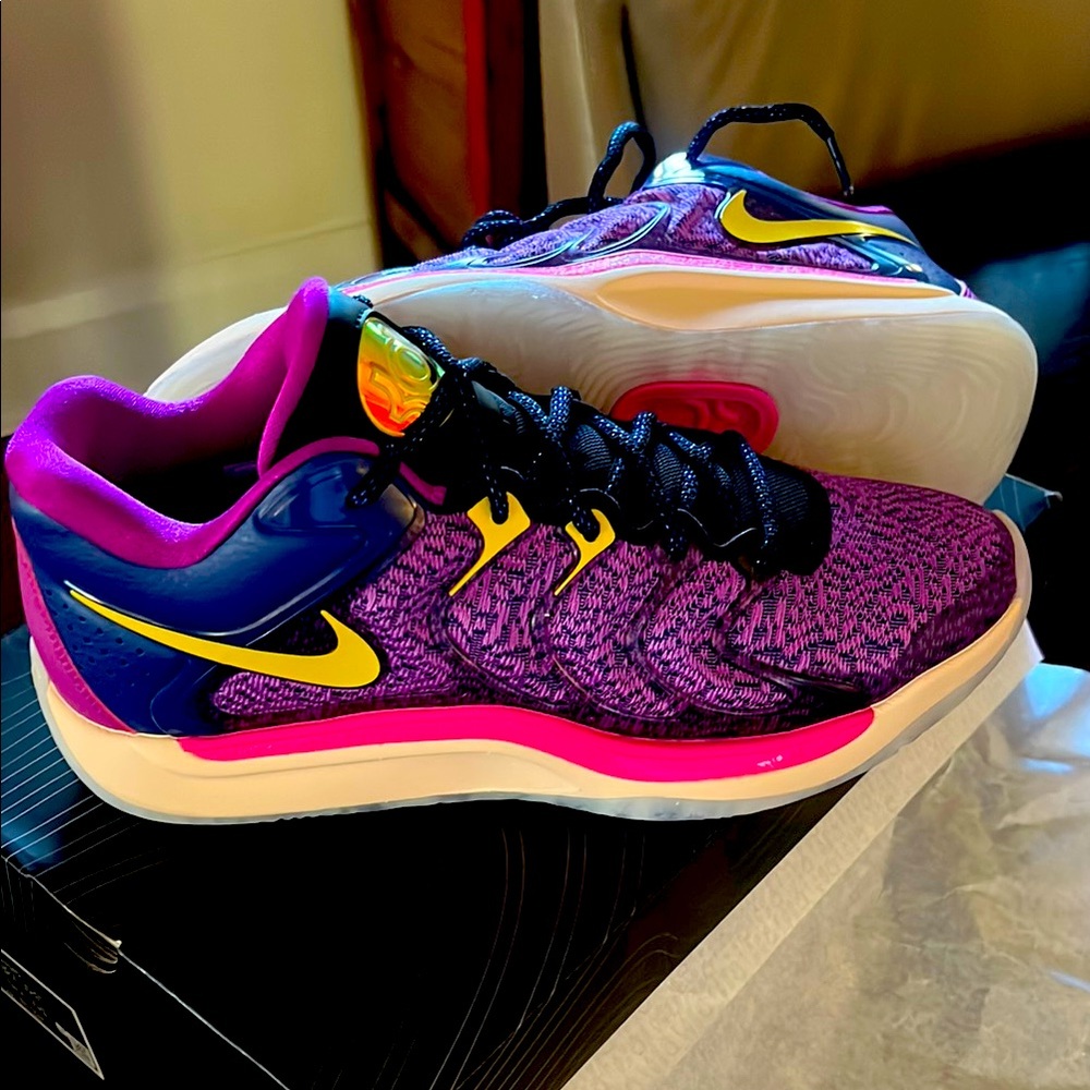 KD17 deep royal blue / opti yellow nike shoes size 8.5 NWT